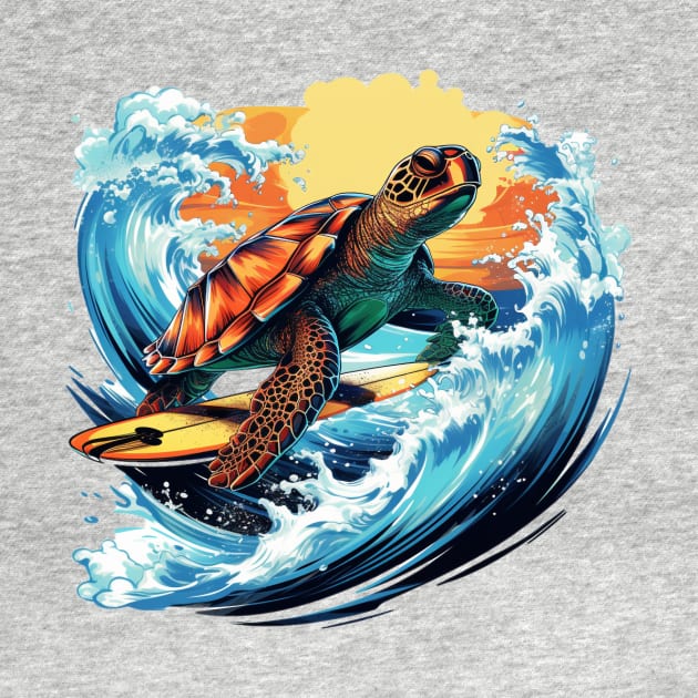 Turtle Surfin' by Jason's Finery